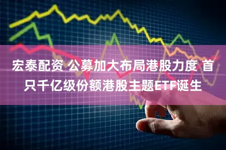 宏泰配资 公募加大布局港股力度 首只千亿级份额港股主题ETF诞生