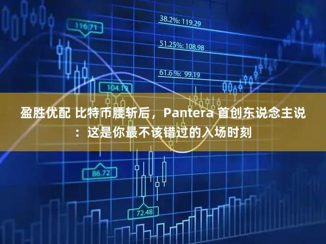 盈胜优配 比特币腰斩后，Pantera 首创东说念主说：这是你最不该错过的入场时刻