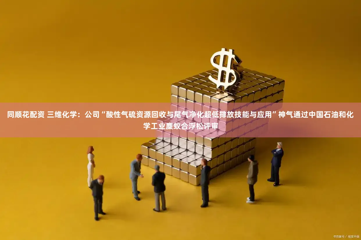 同顺花配资 三维化学：公司“酸性气硫资源回收与尾气净化超低排放技能与应用”神气通过中国石油和化学工业麇蚁合浮松评审